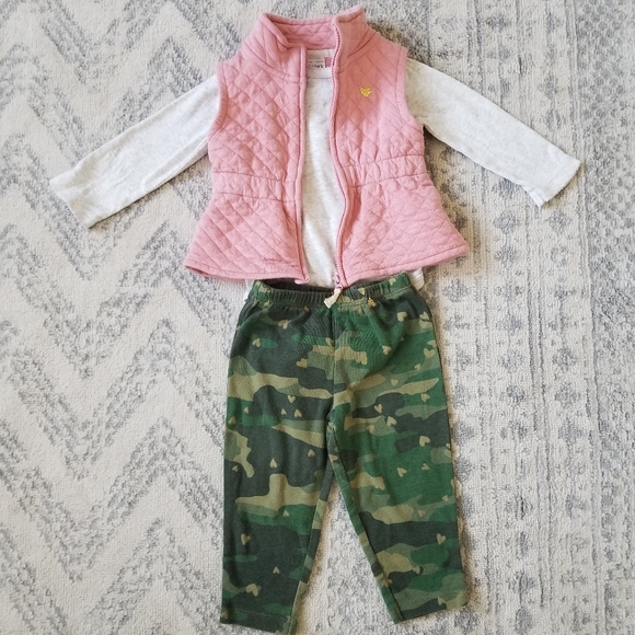 Carter's Other - Carter's baby girl 9 month 3 piece outfit